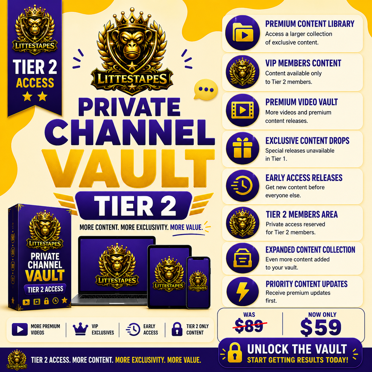 Private Channel Vault - Tier 2 (Exclusive Access)