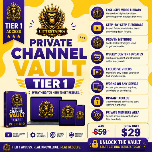 Private Channel Vault - Tier 1 (Basic Access)